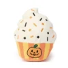 Pumpkin Cupcake Plush Dog Toy
